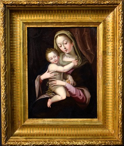 Vierge à l'Enfant - Maître flamand